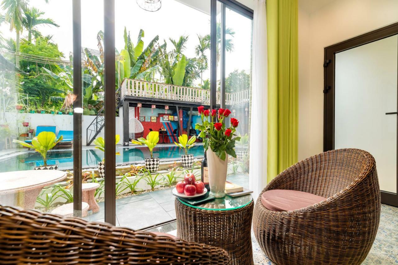 Sunny Riverside Homestay Хойан Экстерьер фото