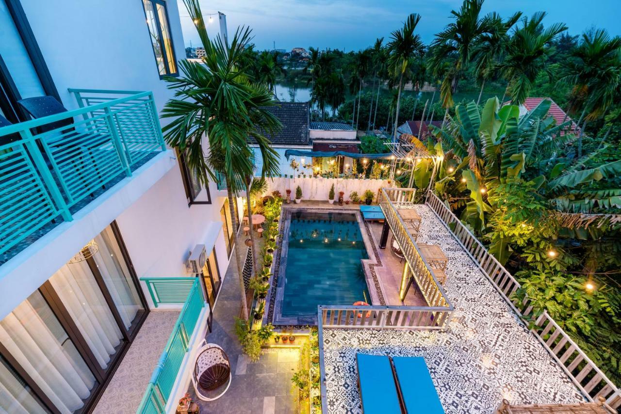 Sunny Riverside Homestay Хойан Экстерьер фото